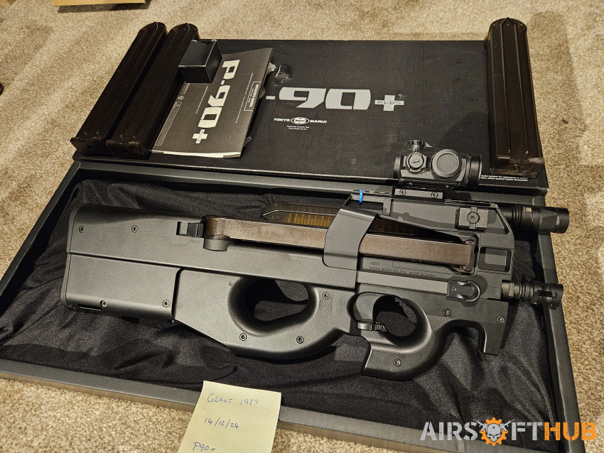 TM P90 Plus edition package - Used airsoft equipment