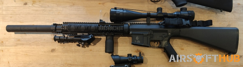 A&K sr25 - Used airsoft equipment