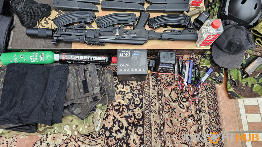 Full airsoft loadout - Used airsoft equipment