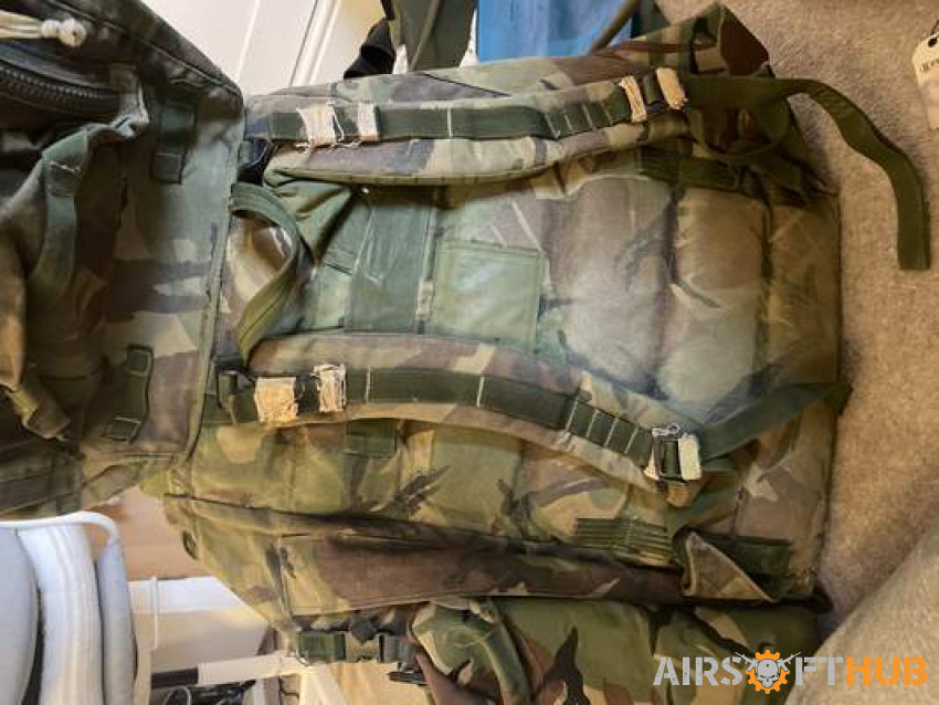 Surplus large dpm pack frame - Used airsoft equipment