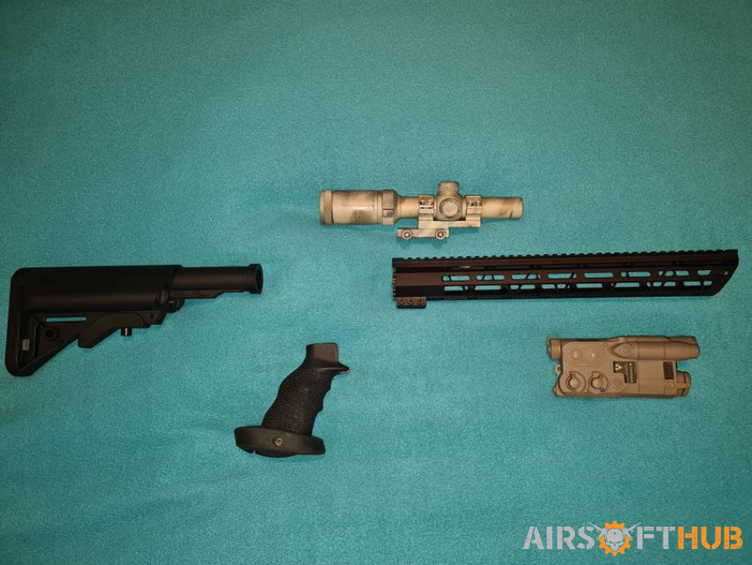 Parts & Scope Job Lot - Used airsoft equipment