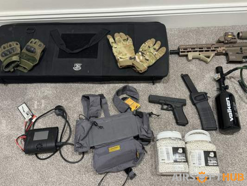 bundle of stuff read desc - Used airsoft equipment