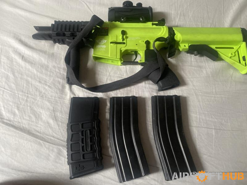 Cmg firehawk with sight+mags - Used airsoft equipment