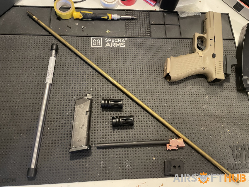 Assorted parts maple leaf SA - Used airsoft equipment