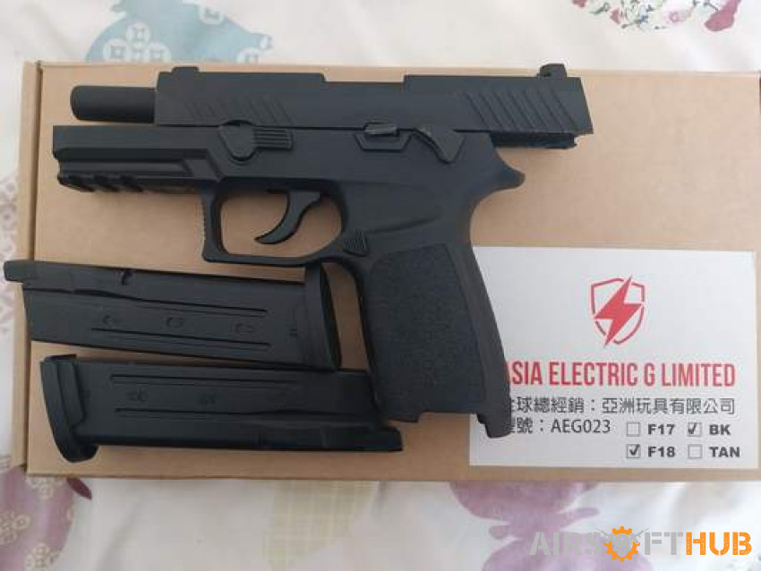 we/aeg sig sauer m18 - Used airsoft equipment