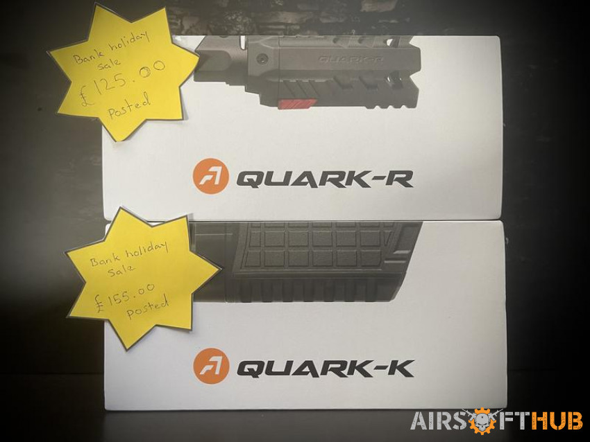 Quark tracers! New! - Used airsoft equipment