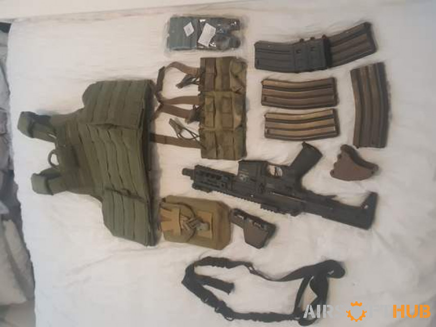 Asg urx-sbr bundle high end st - Used airsoft equipment