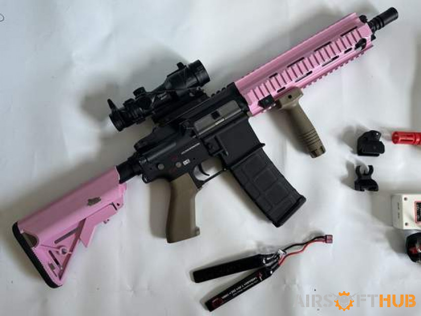 Evolution Airsoft E-416 Pink - Used airsoft equipment