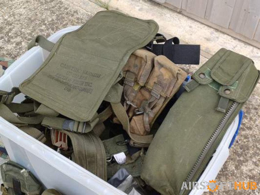 Large job lot - Used airsoft equipment