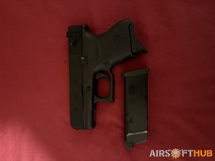 WE GLOCK 26 - Used airsoft equipment