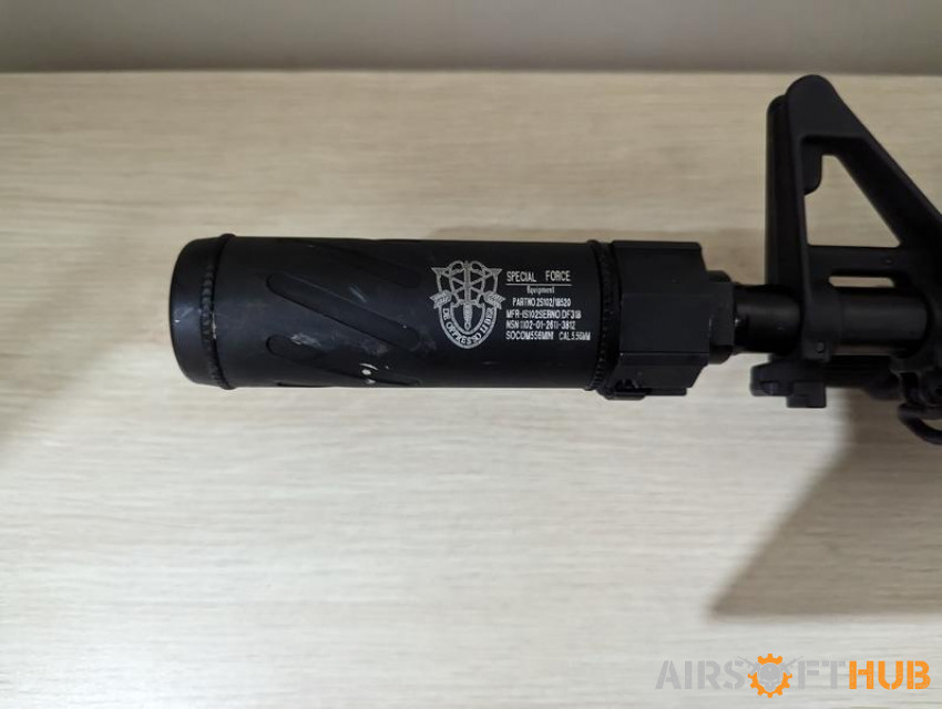 M4A1 upraded + Perun V2 - Used airsoft equipment