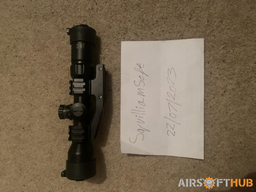 THETA OPTICS VARIABLE ZOOM - Used airsoft equipment