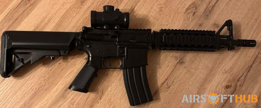 M4 electric rifle. - Used airsoft equipment