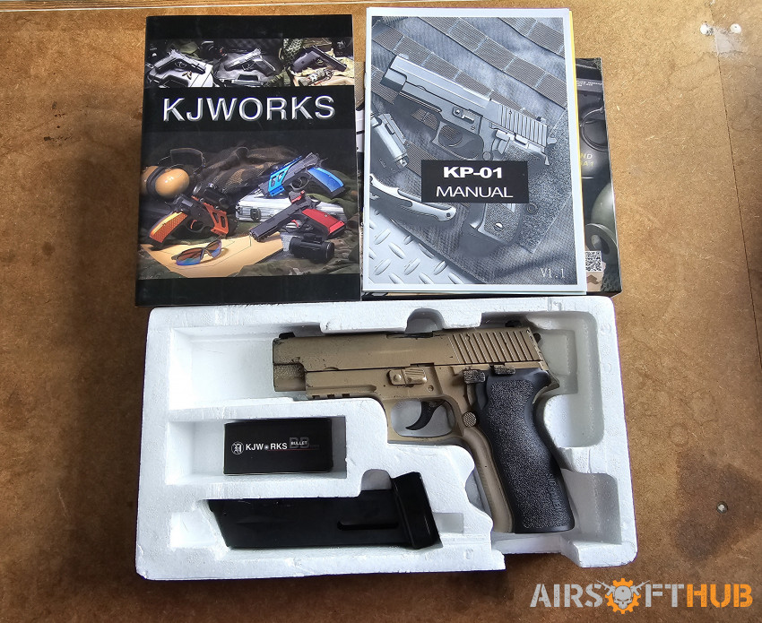 KJW Sig 226 - Used airsoft equipment