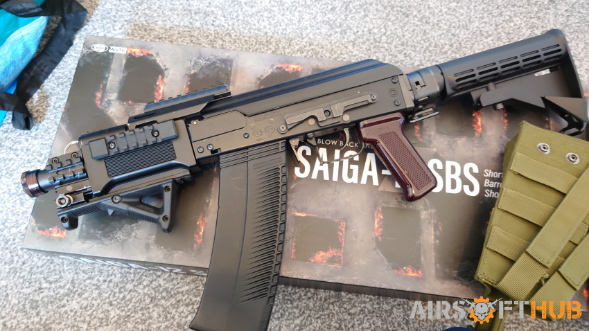 TM Saiga-12 SBS - Used airsoft equipment