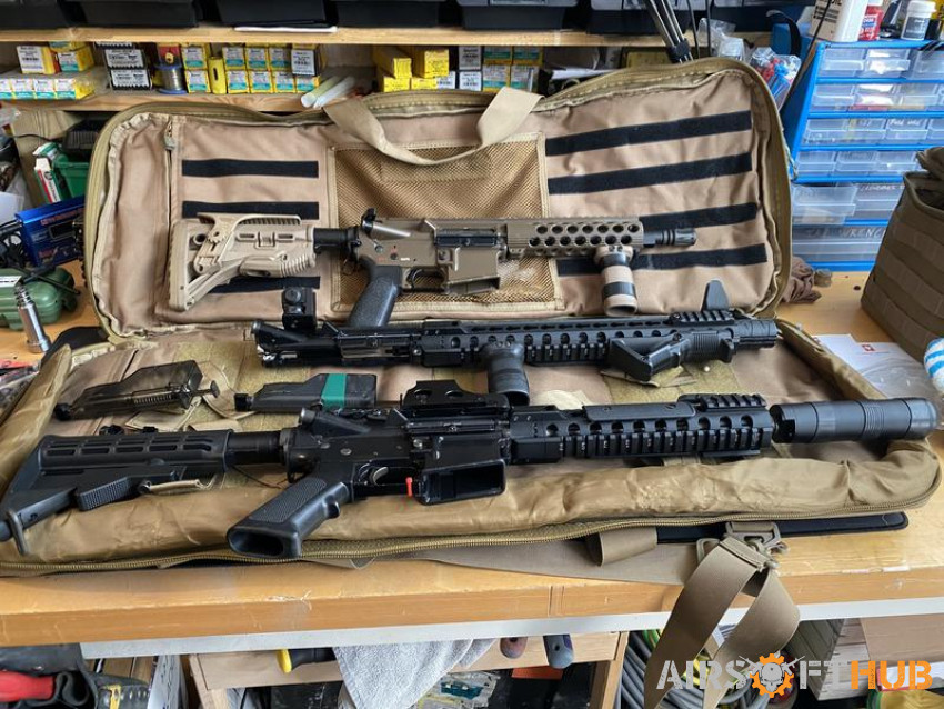 GHK M4 bundle - Used airsoft equipment