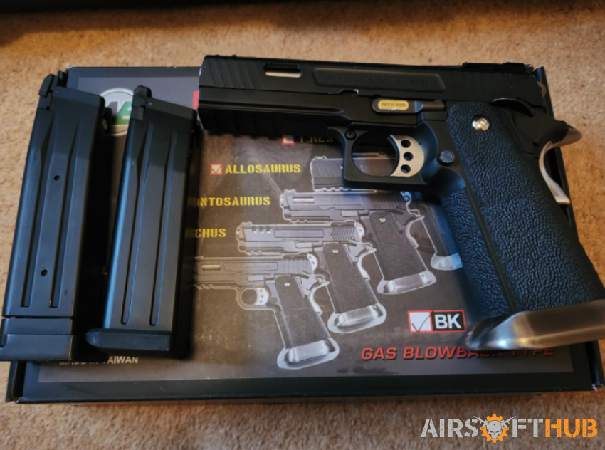 Gas Pistol HI CAPPA - Used airsoft equipment