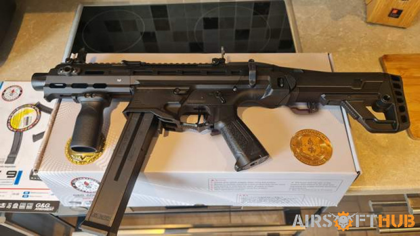 G&G MXC9 Submachine Gun - Used airsoft equipment