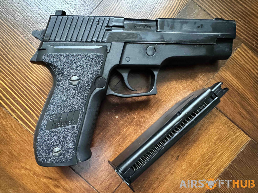 WE P226 GBB - Used airsoft equipment