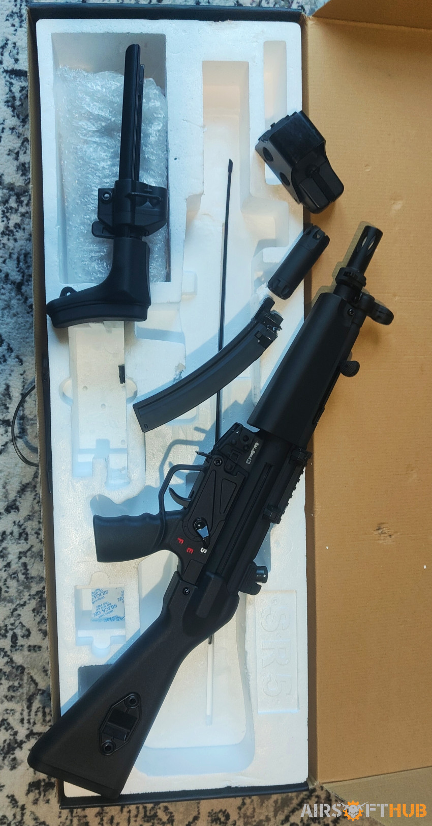 SRC S5 SWAT CO2 MP5 - Used airsoft equipment