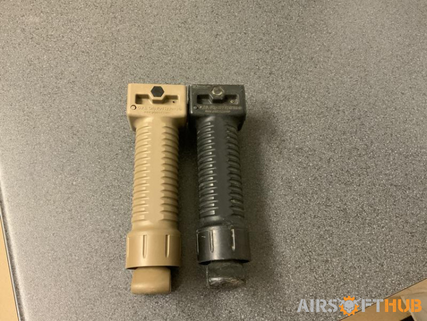 GENUINE SA80 GRIP POD SYSTEMS - Used airsoft equipment