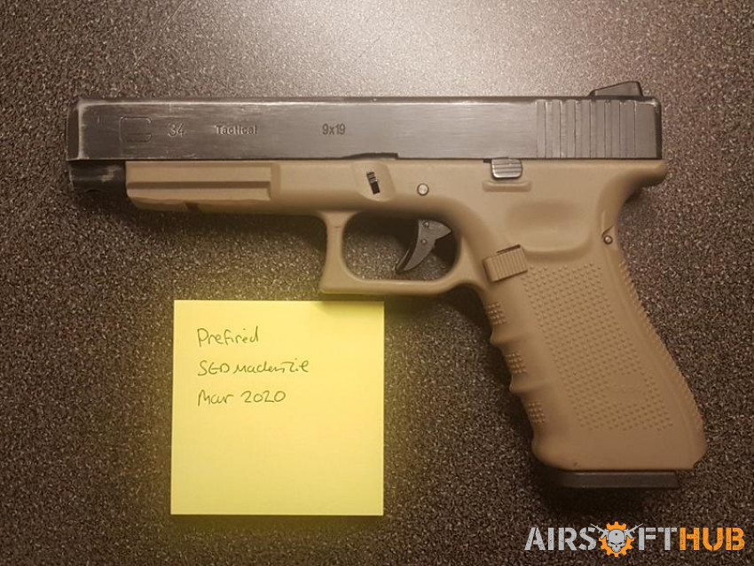 WE Glock 34 - Used airsoft equipment