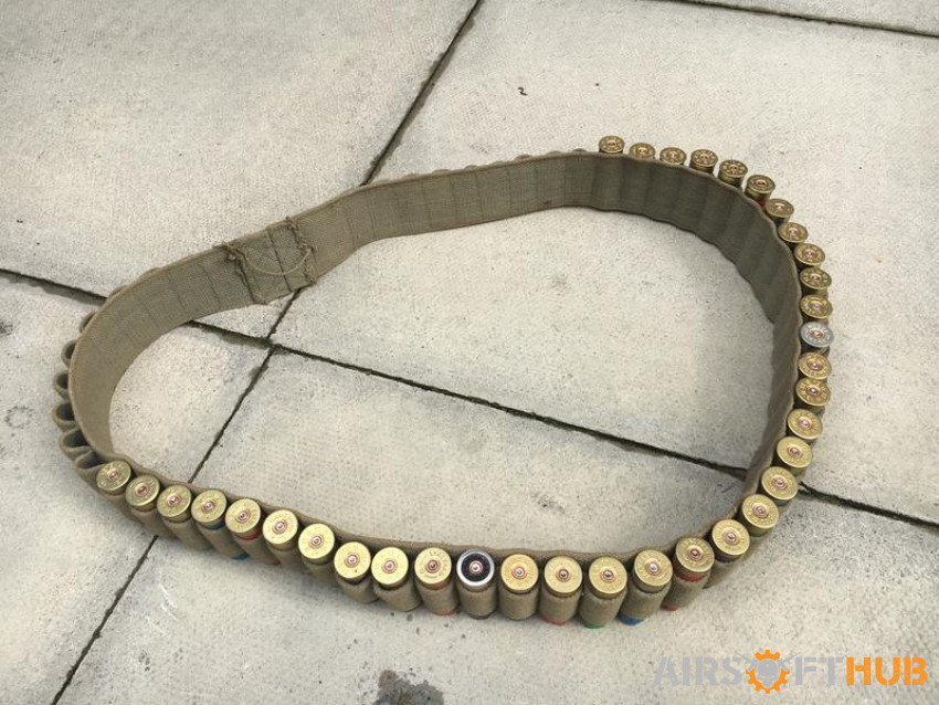Old Style Shotgun Bandolier - Used airsoft equipment
