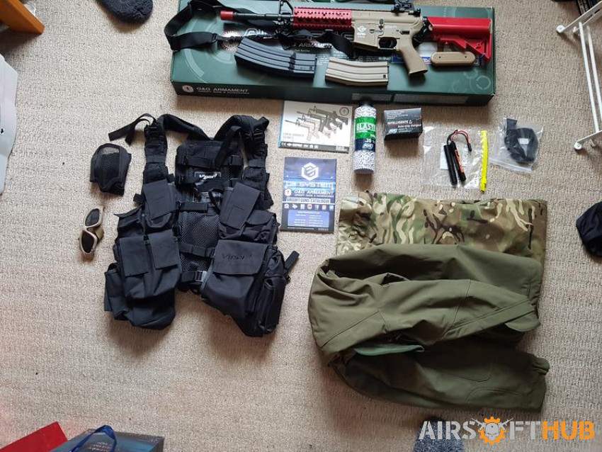 Airsoft beginner kit for sale - Used airsoft equipment