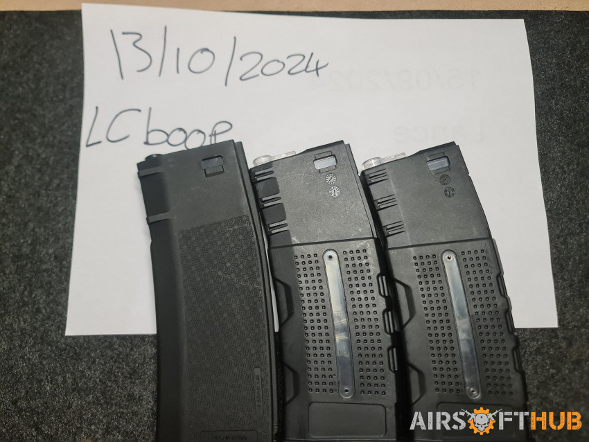 M4 high cap mags - Used airsoft equipment