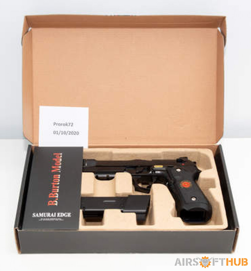 WE M92 Biohazard Extended - Used airsoft equipment