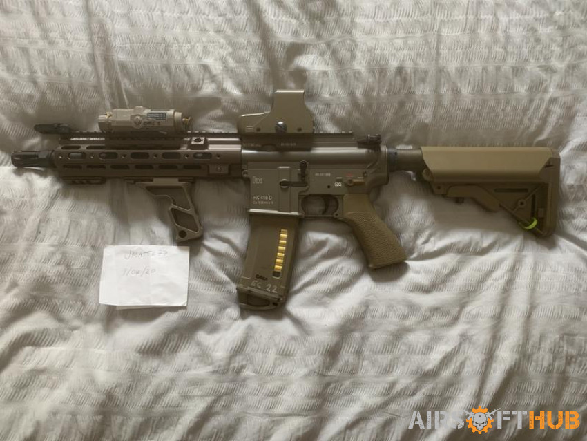 TM Hk416 delta - Used airsoft equipment