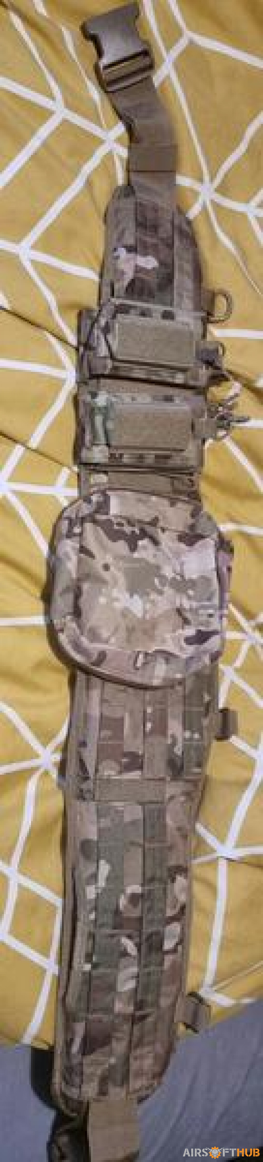 Multicam smock and battle belt - Used airsoft equipment