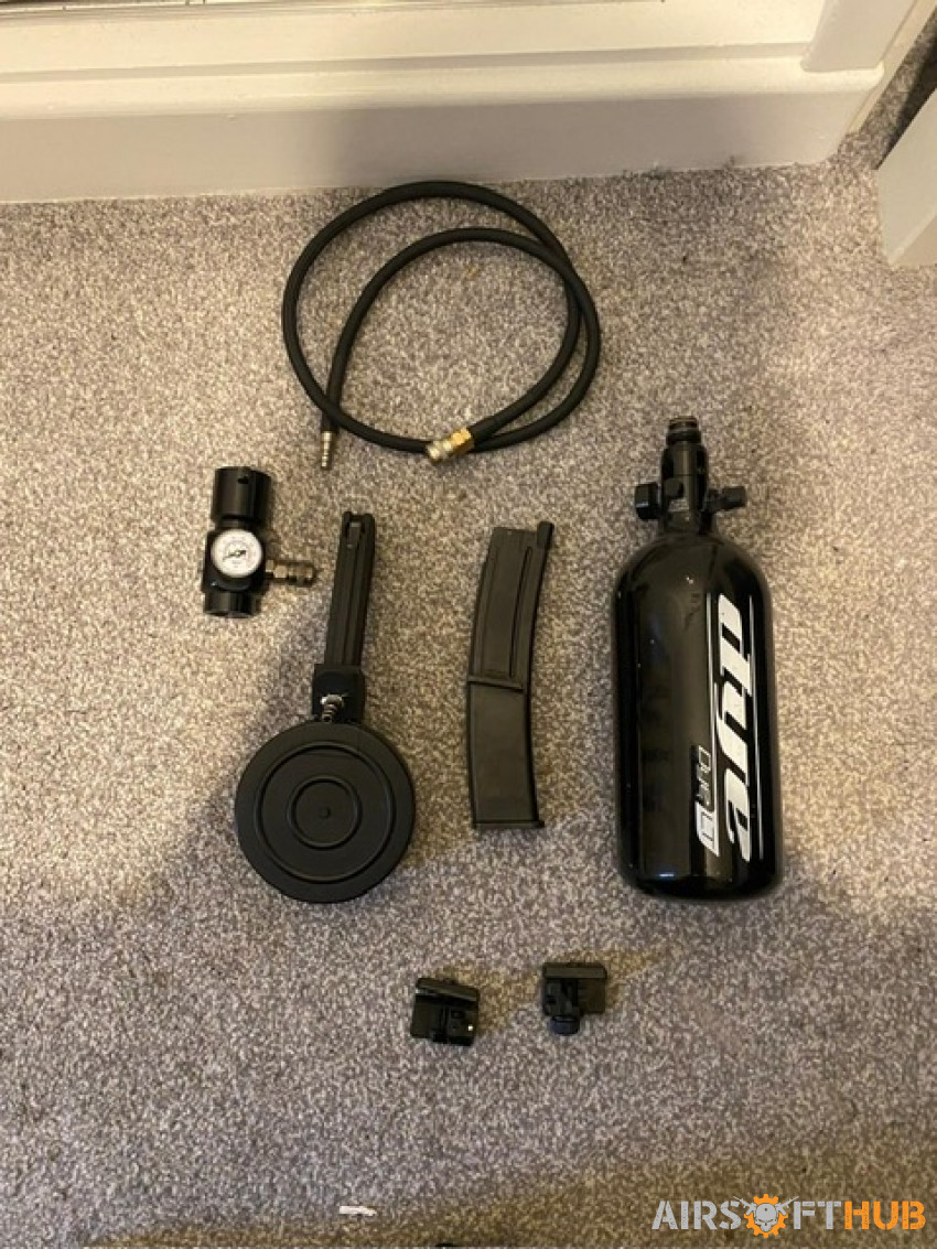 HPA TOKYO MARUI MP7 BUNDLE - Used airsoft equipment