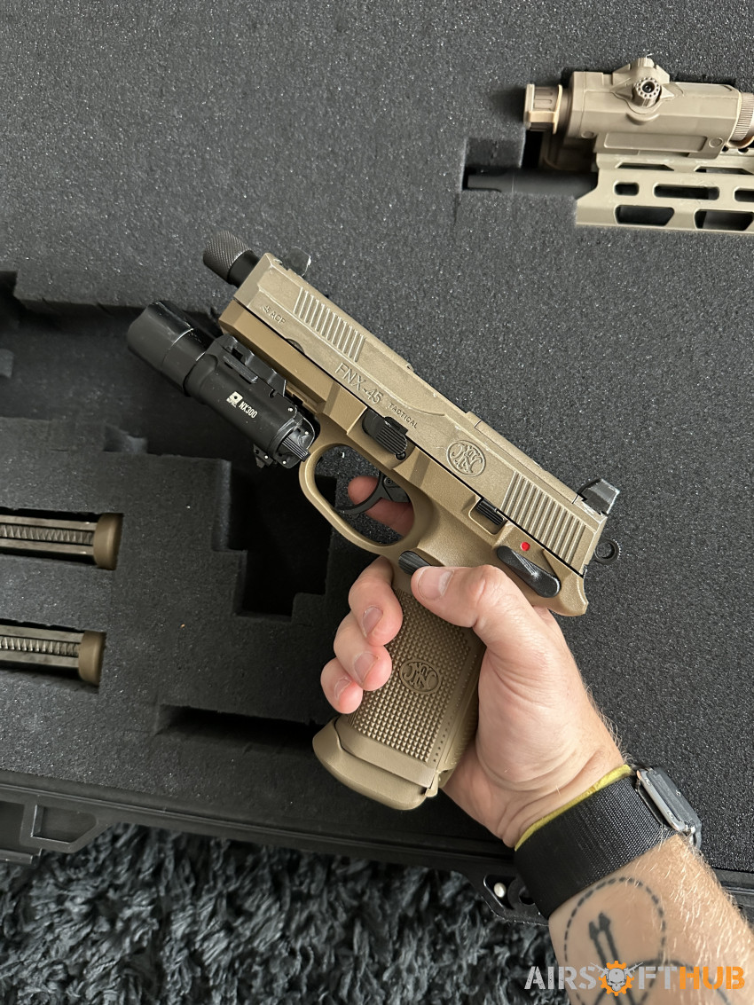 KWA T10 SE GATE TITAN + Pistol - Used airsoft equipment