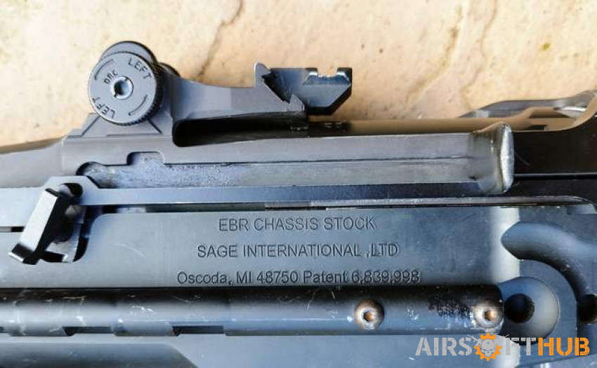 M14 EBR rifle - Used airsoft equipment