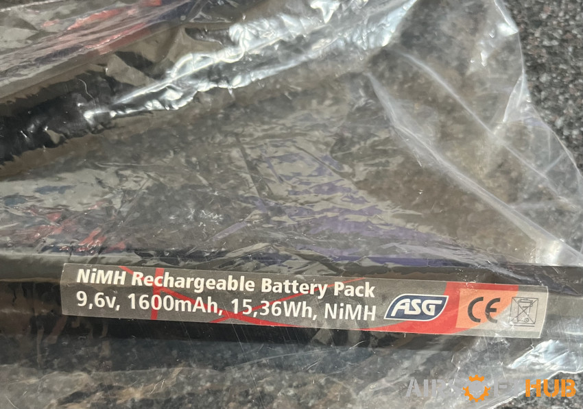 ASG 9.6v NUNCHUCK BATTERY - Used airsoft equipment