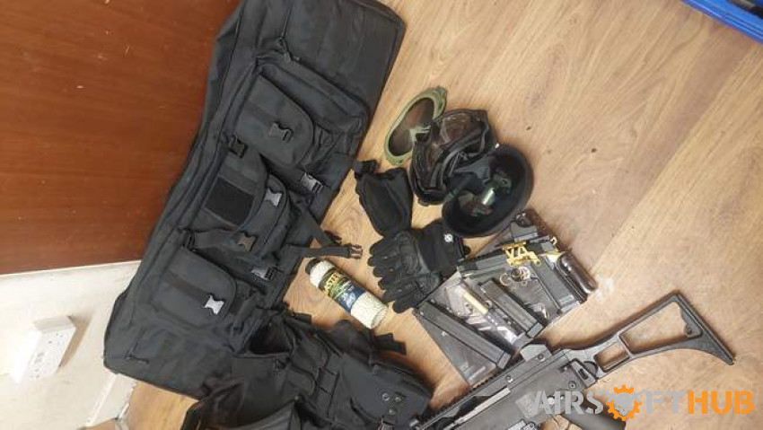 Hi cap and AR bundle plus more - Used airsoft equipment