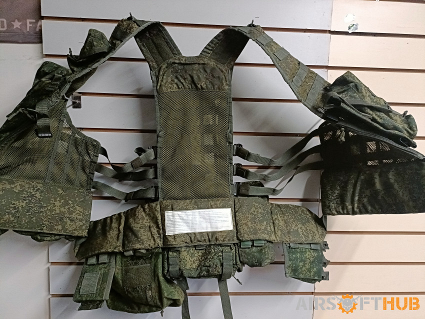 Rare ZHTM 6SH117 Russian vest - Used airsoft equipment