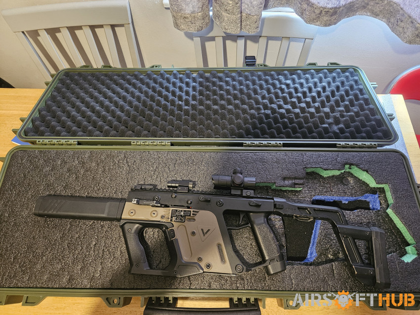 Krytac kriss vector - Used airsoft equipment