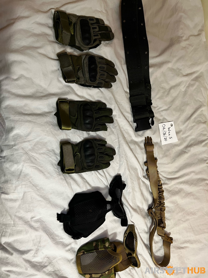 JOB LOT - Complete Set of Kit - Used airsoft equipment