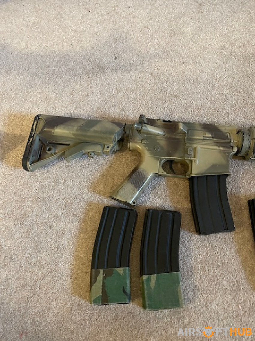 G&G m4a1 camo package - Used airsoft equipment