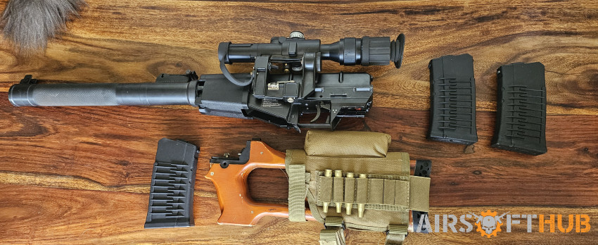 GSS, VSS, G&G - Used airsoft equipment