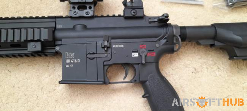 T4e Hk416 paintball,rubberball - Used airsoft equipment