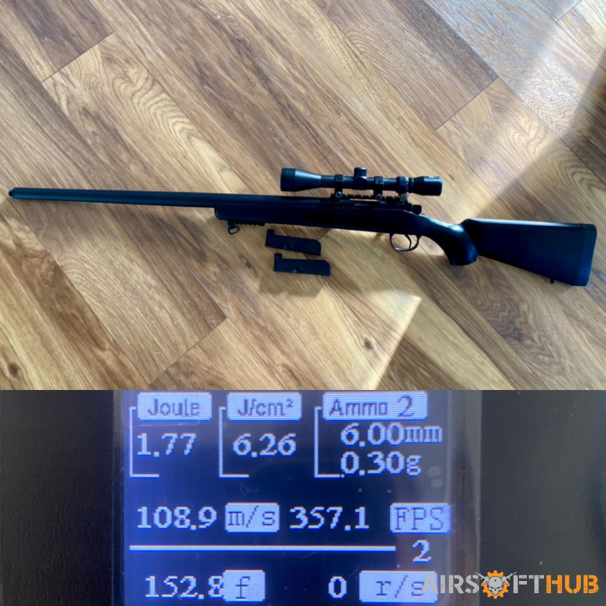 WELL MB03 VSR Sniper Rifle - Used airsoft equipment