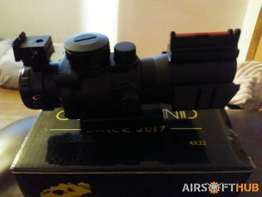 Goetland 4x32 Rifle Scope - Used airsoft equipment