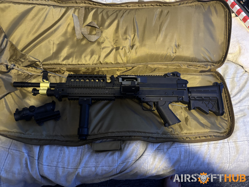 M249 lmg - Used airsoft equipment