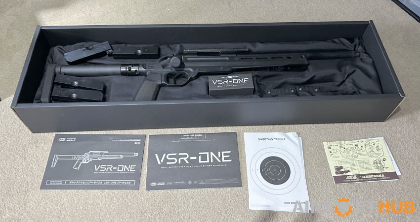 TM VSR One & 4 Mags - Used airsoft equipment