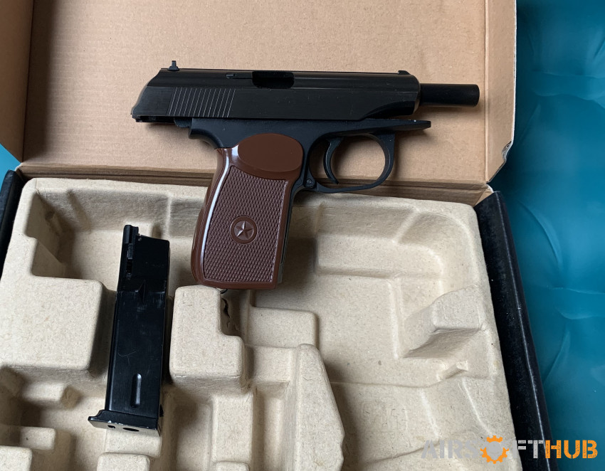 WE Makarov pistol Black mint - Used airsoft equipment