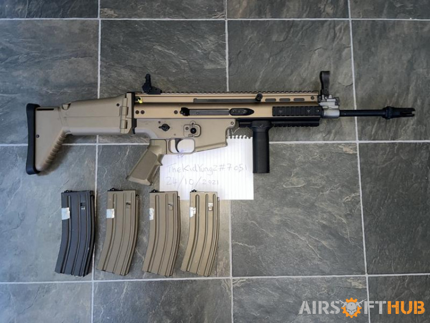 Tm scar l ngrs - Used airsoft equipment