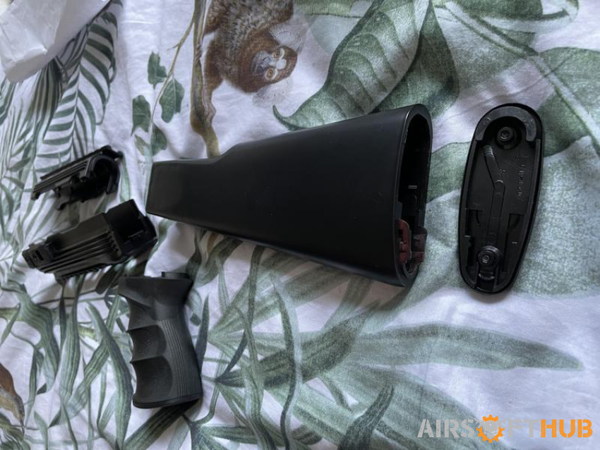 AK47 Polymer furniture - Used airsoft equipment